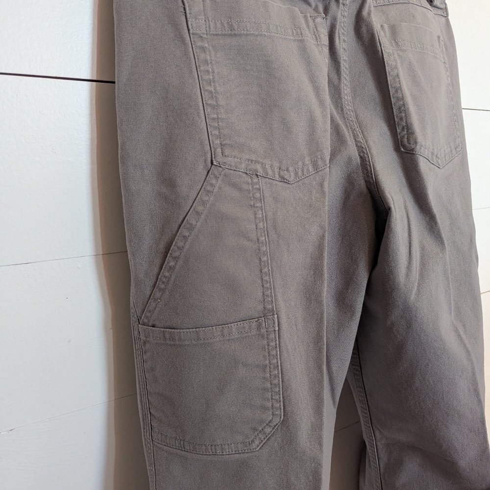 Duluth Trading Company Women's Gray Carpenter Pants - Picture 4 of 5